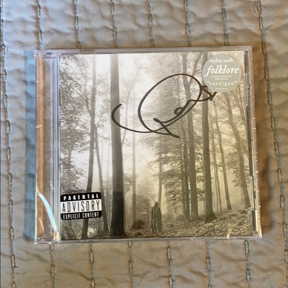 Taylor Swift Signed Folklore CD